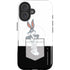 Looney Tunes Bugs Bunny Black White iPhone 16 Plus Magsafe Impact Case